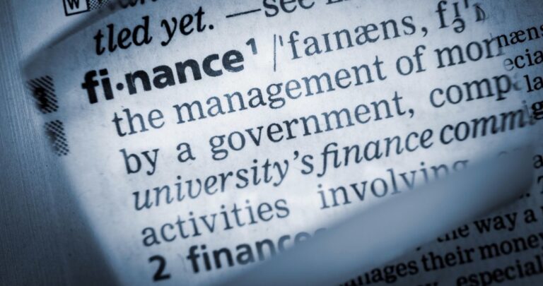 Your Dictionary of Financial Terms
